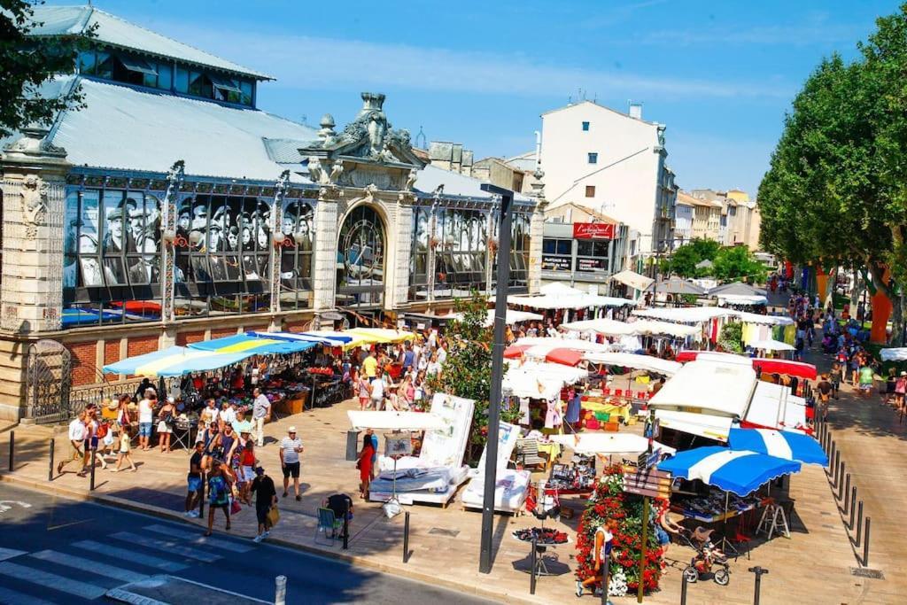 Studio Tout Equipe Pres Des Grands Buffets, Narbonne Dış mekan fotoğraf